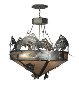 Jumping Trout 36" Inverted Pendant