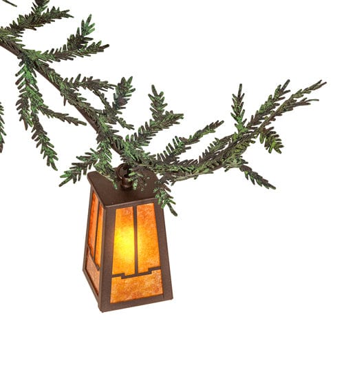Pine Branches 62" 15 Light Chandelier
