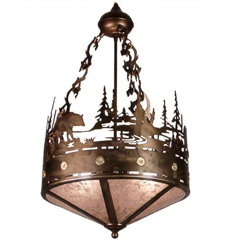 Bear Waters 16" Inverted Pendant