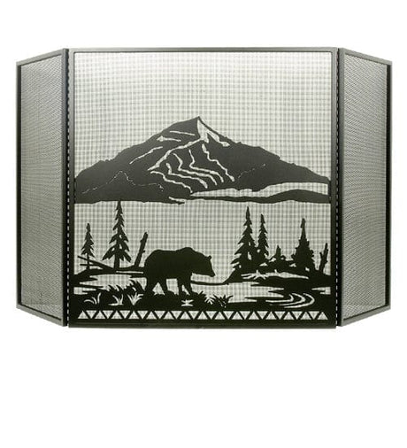 Bear Waters 69" Fireplace Screen