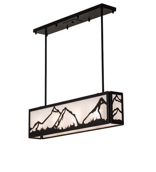 Cascade Range 34" Oblong Pendant