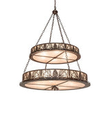 Mountain Pine 48" Two Tier Inverted Pendant