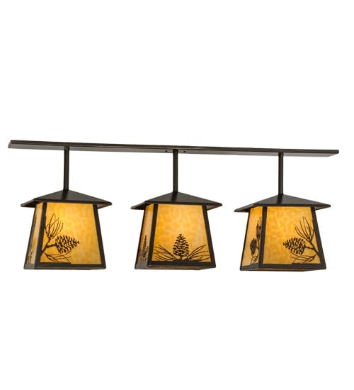 Mountain Pine 48" 3 Light Island Pendant