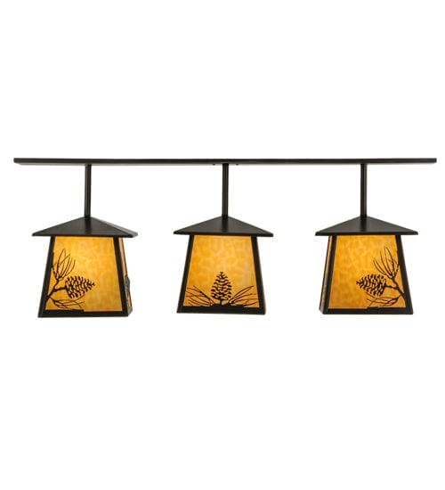 Mountain Pine 48" 3 Light Island Pendant