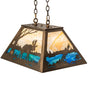 Moose Lake 23" Oblong Pendant