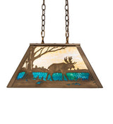 Moose Lake 23" Oblong Pendant