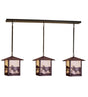 Moose Lake 49" 3 Light Island Pendant