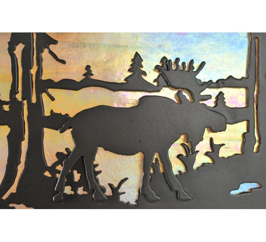 Moose Lake 10" Square Flush Mount