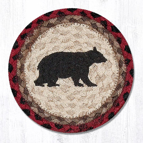 Autumn Bears Round Large Coaster