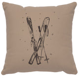 Cabin Classics Pillows - Ski's