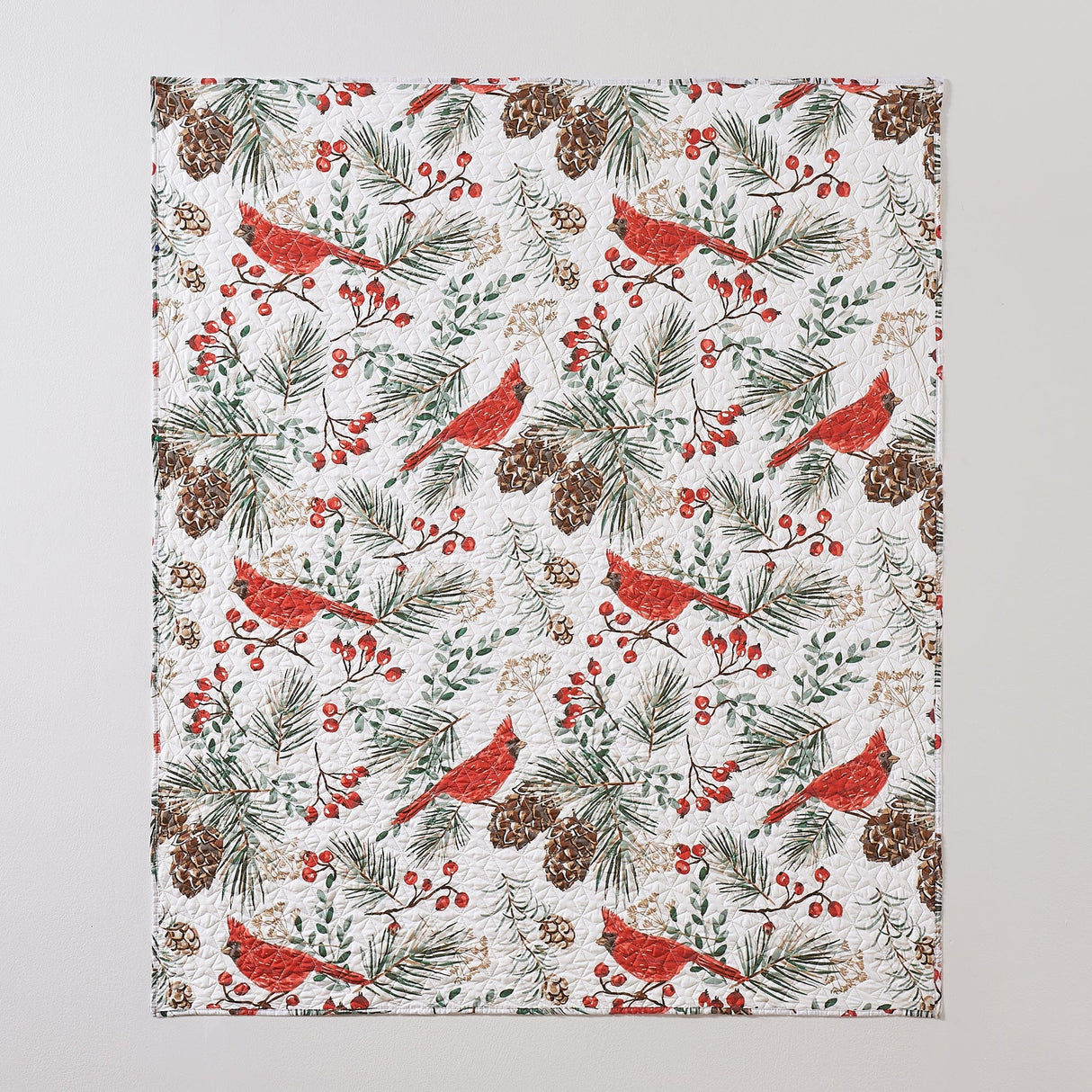 Cardinal Cottage Throw