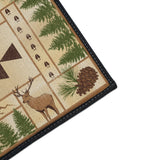 Deer Pine Non-Slip Rug