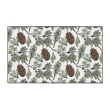 Pinecone Forest Non-Slip Rug