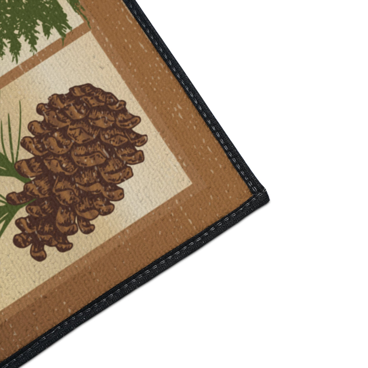 Deer Pine Non-Slip Rug