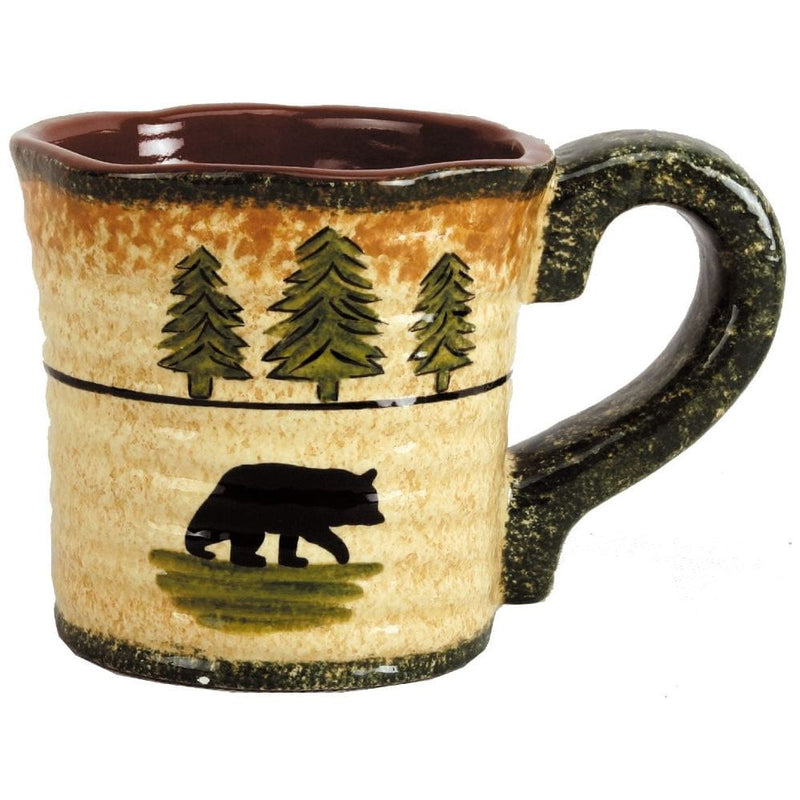 Pine Bear Mug and Coaster Set