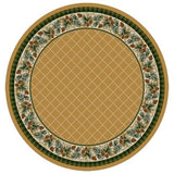 Spruce Maize 8' Round Area Rug