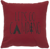 Cabin Classics Pillows - Let's Go Camping