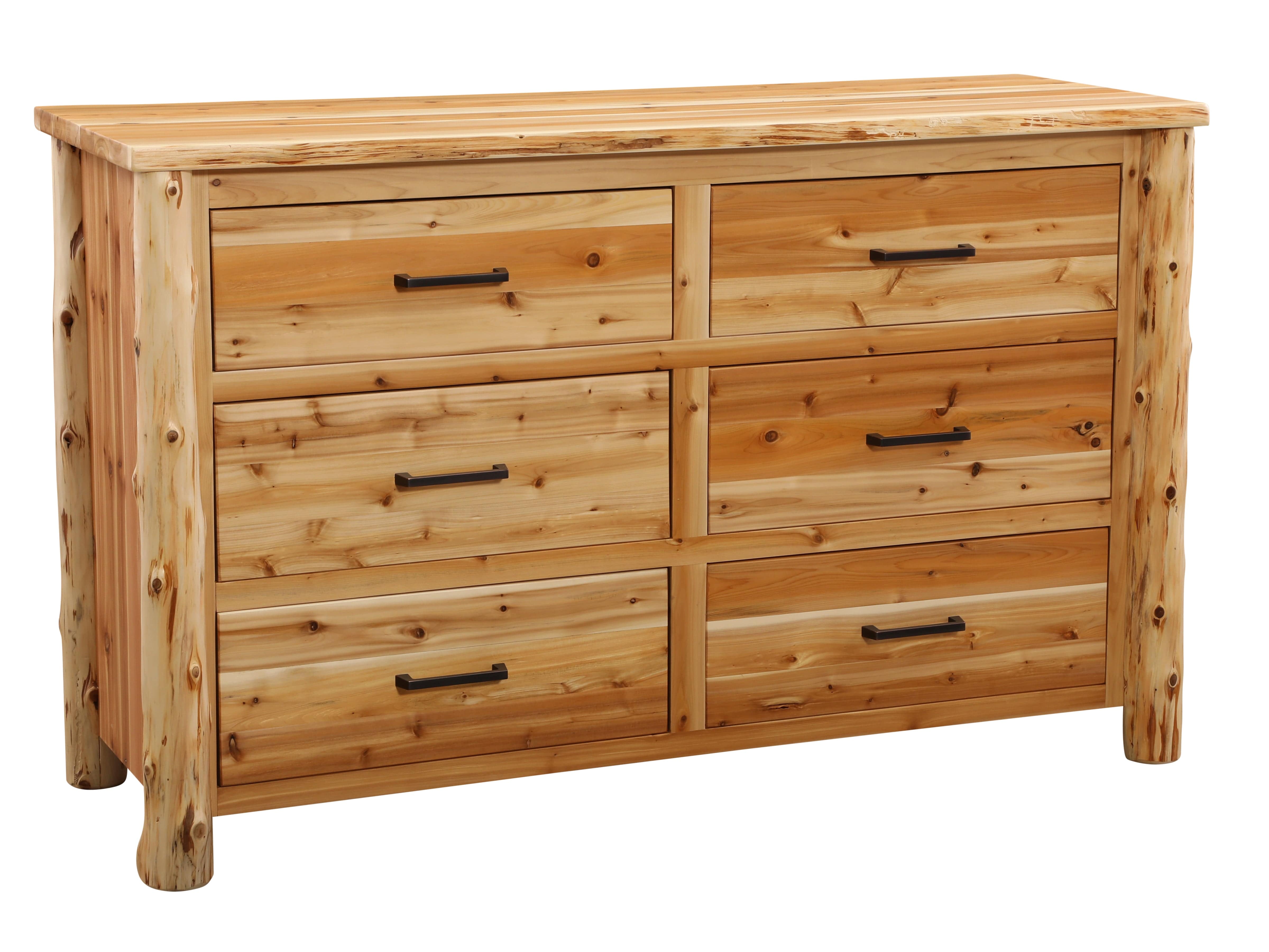 Cedar Creek 6 Drawer Dresser The Cabin Place Cedar Creek 6 Drawer Dresser The Cabin Place