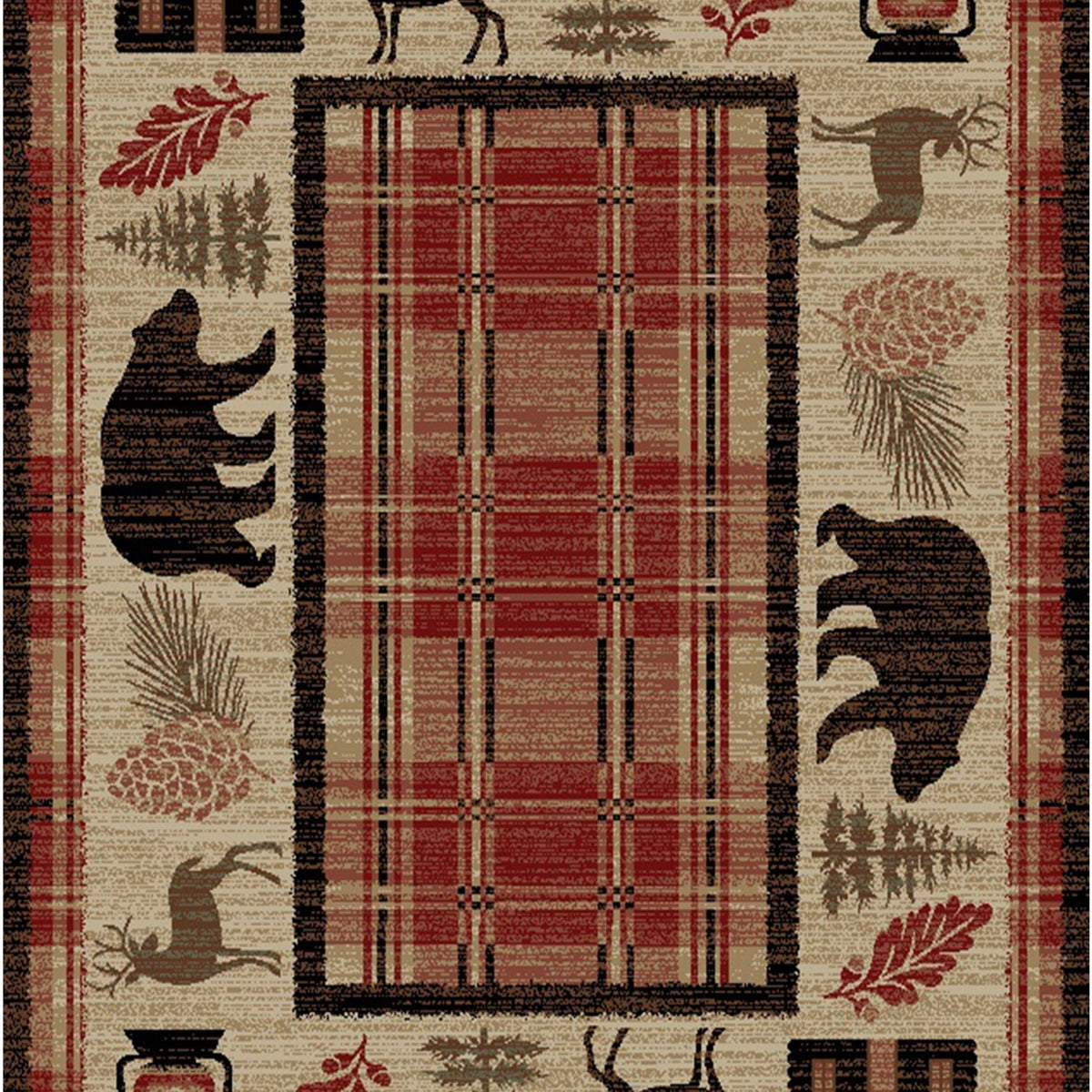Wild Forever Rug Wildlife Fever Area Rug – The Cabin Place