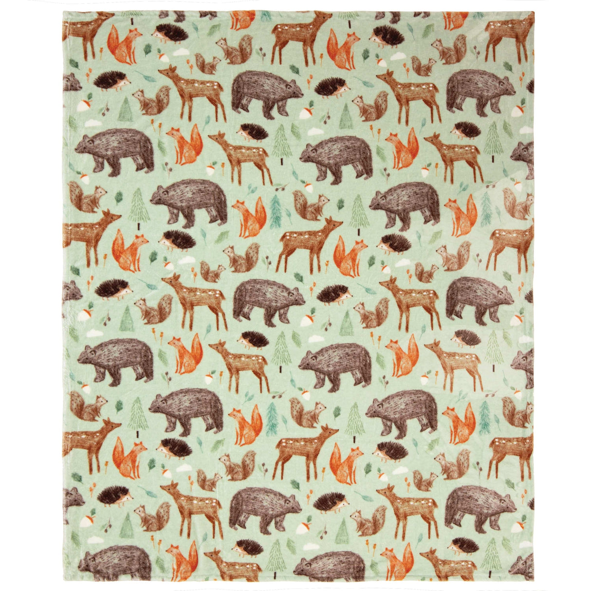 Fox & Friends Plush Throw