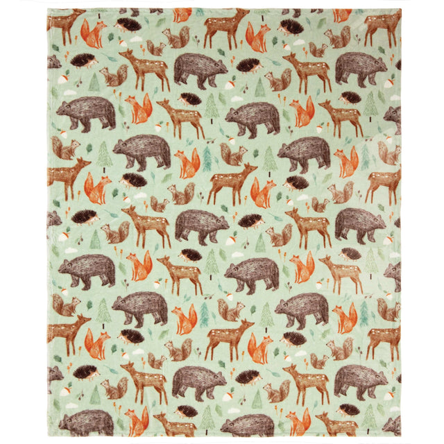 Fox & Friends Plush Throw