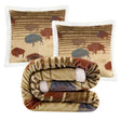 Range Rider Sherpa Throw Set