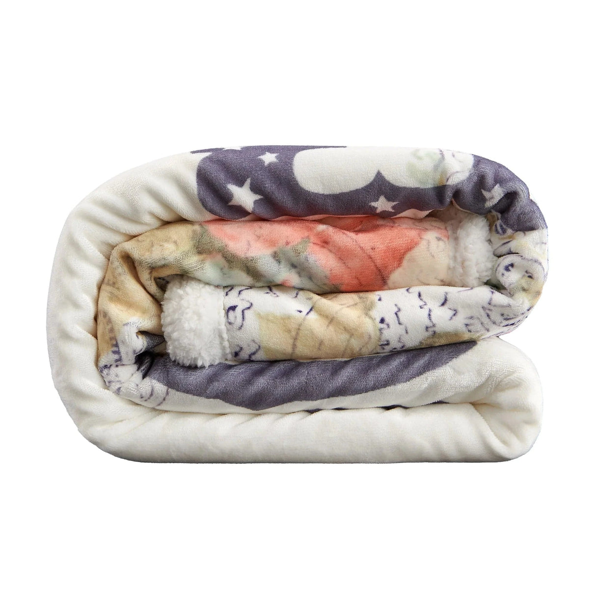 Long Live Cowboys Sherpa Throw