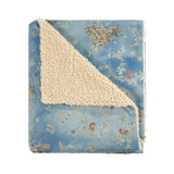 Denim Washed Cowboy Teddy-Backed Throw