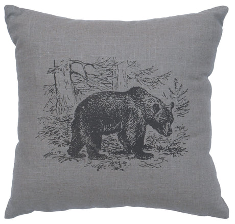Cabin Classics Pillows - Bear Scene