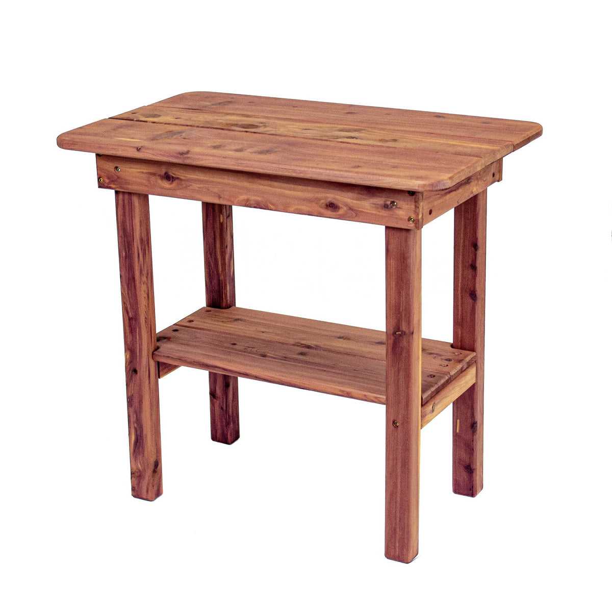 Adirondack Classics Outdoor Side Table with Shelf