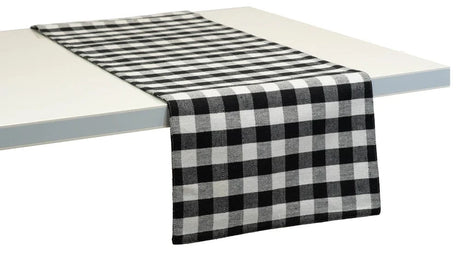 Classic Checkered Table Runner