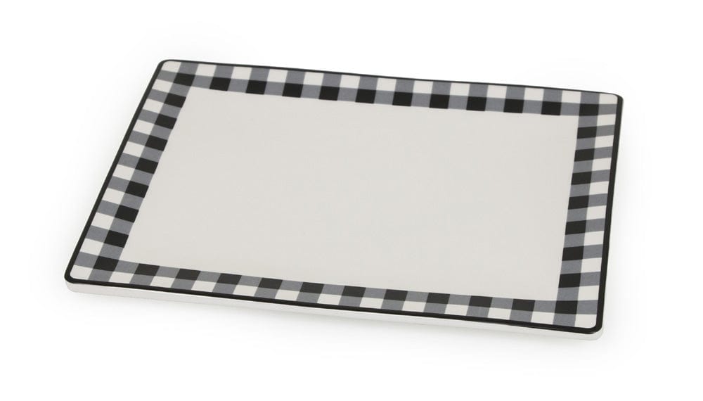 Classic Checkered Platter