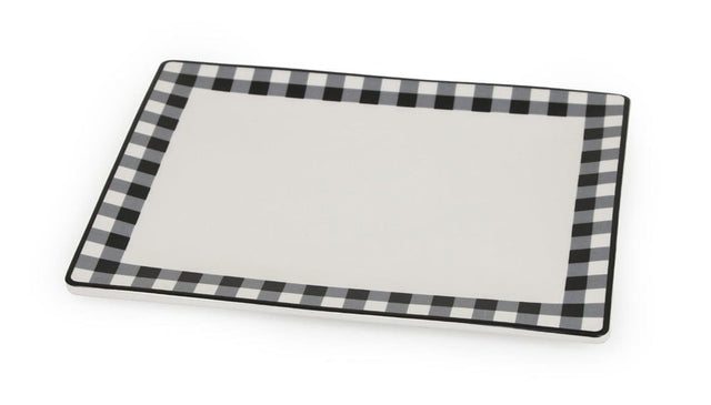 Classic Checkered Platter