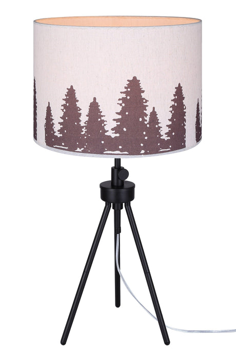 Painted Woods Table Lamp