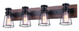 Rustic Dream 4 Light Vanity