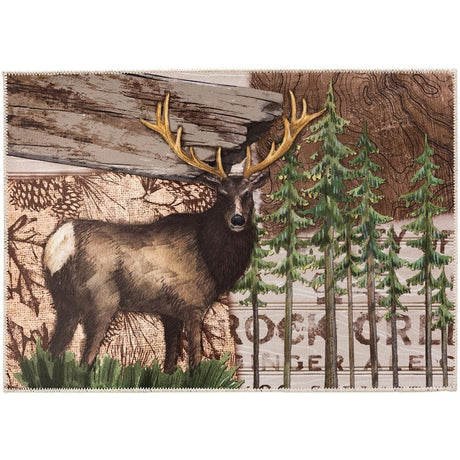 Buck Crossing Indoor/Outdoor Rug
