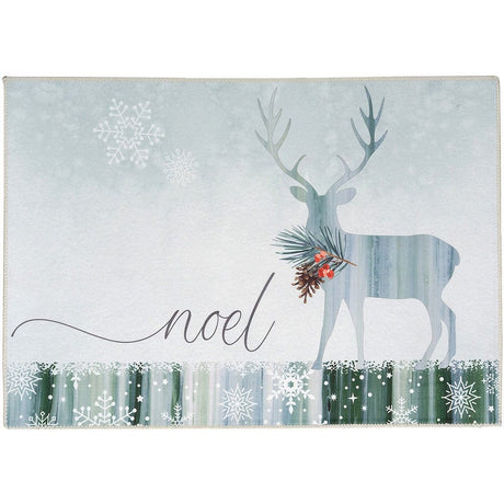 Noel Deer Indoor/Outdoor Rug