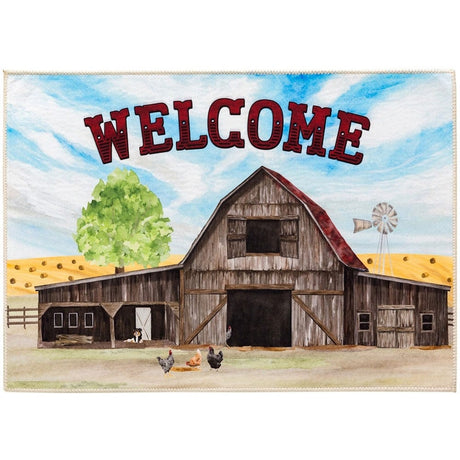 Ranch Welcome Indoor/Outdoor Rug