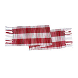 Red Weave Christmas Table Runner