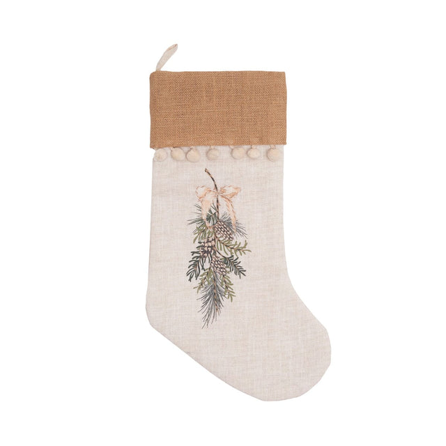 Perfect Pinecone Stocking