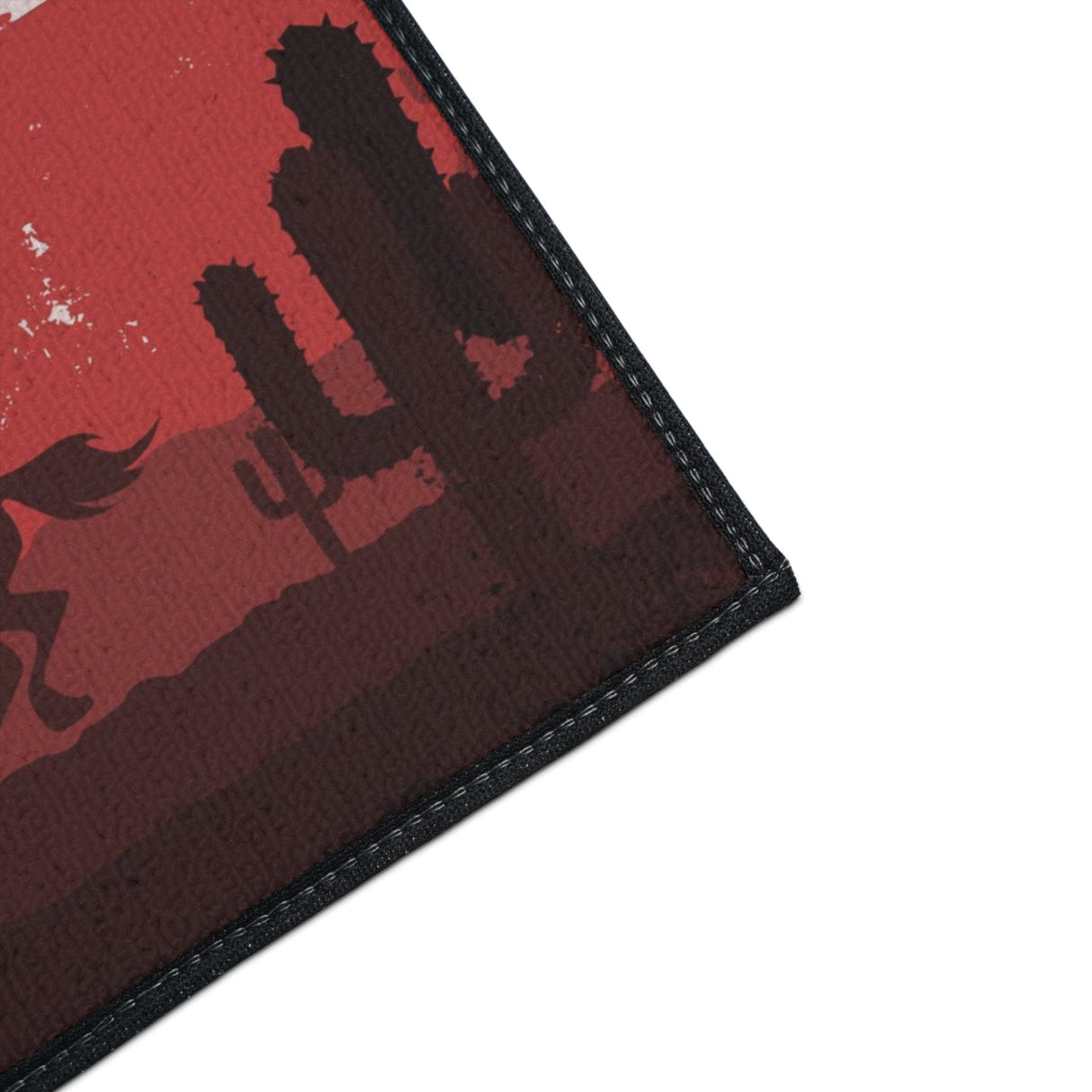 Sunset Cowboy Plaid Non-Slip Rug
