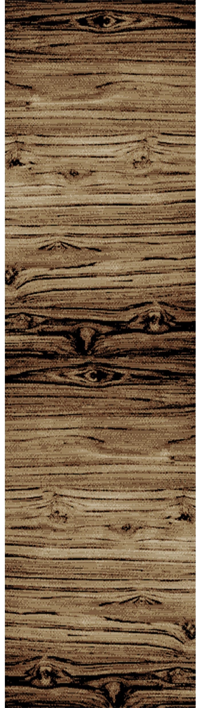 Wood Panel Area Rug