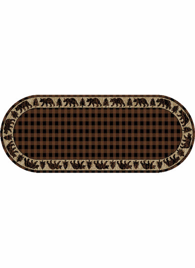 Leading Edge Brown Accent Rug