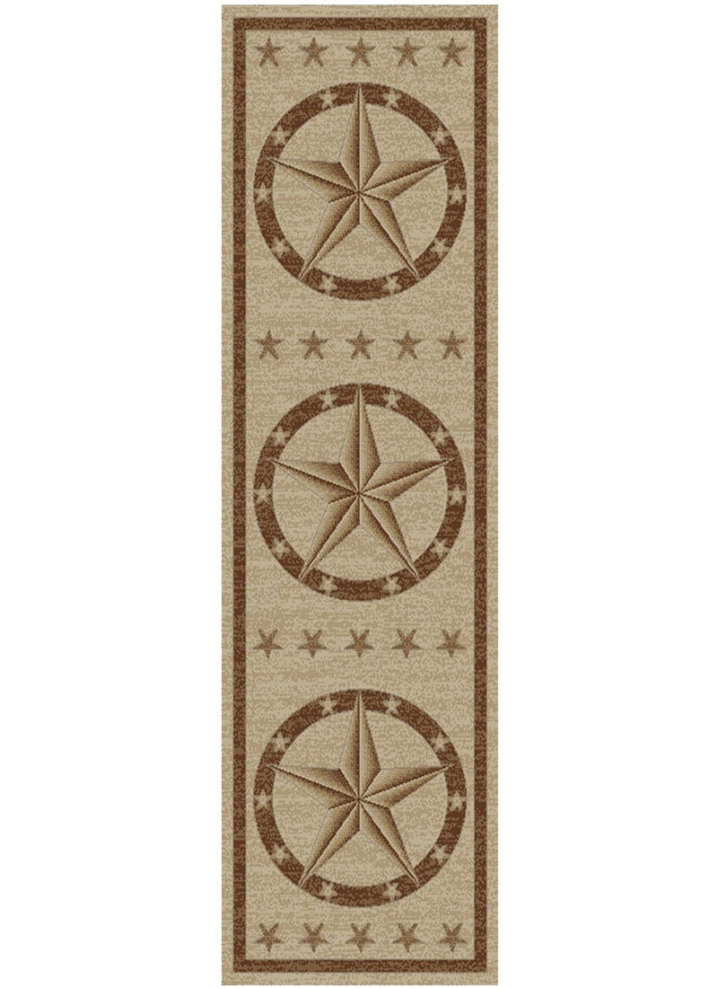 San Marcos Star Area Rug Cabin Place