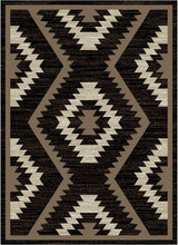 Southwestern Check Area Rug