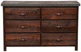 Rustic Home Six Drawer Chest