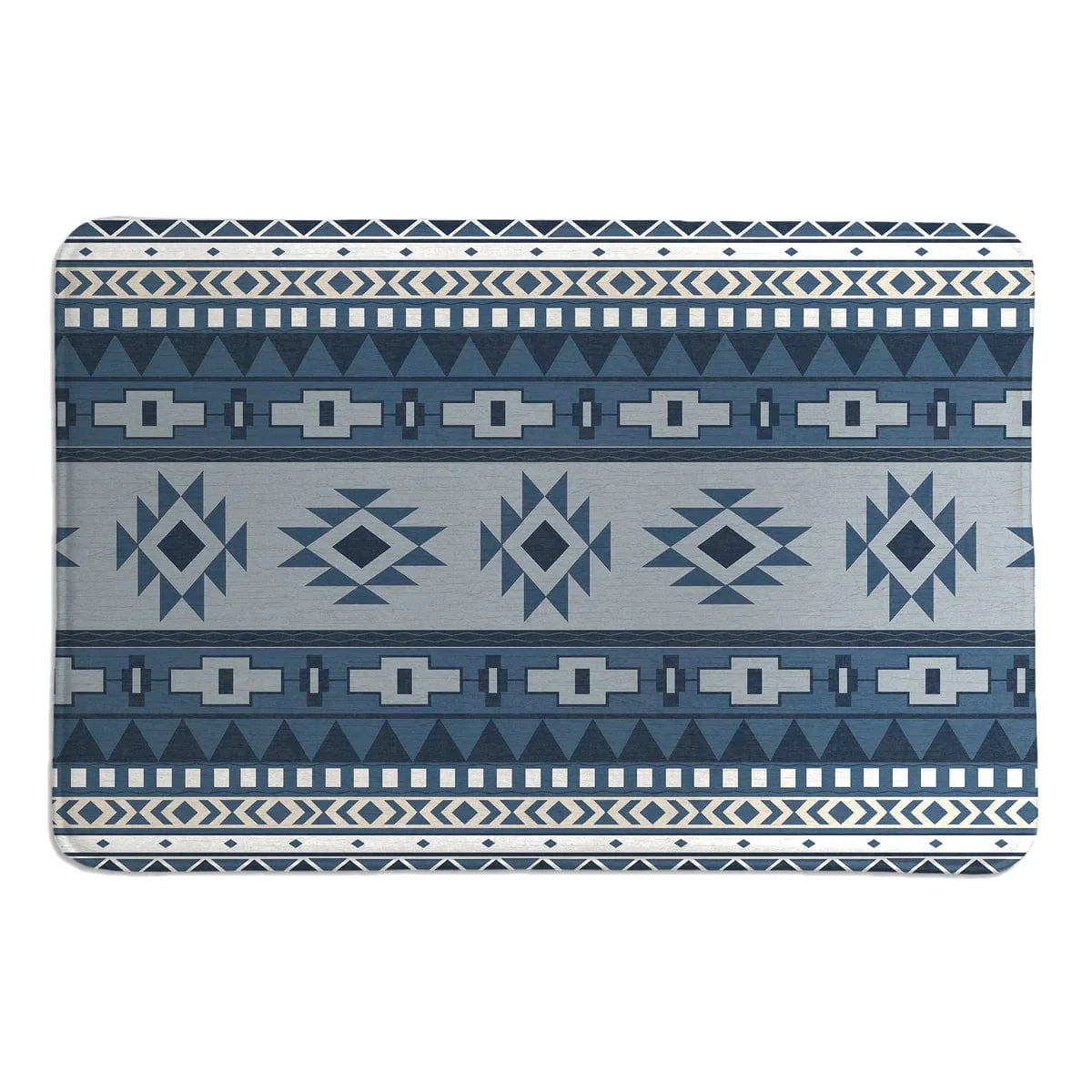 Havasu Blue Memory Foam Rug