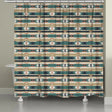 Canyon Echo Green Shower Curtain