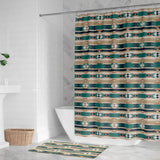Canyon Echo Green Shower Curtain