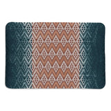 Cactus Nights Dark Cyan Green Memory Foam Rug
